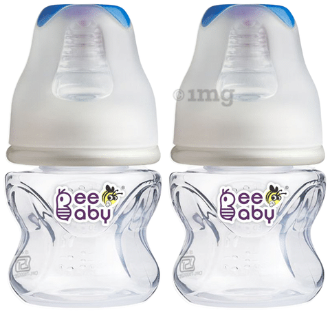 BeeBaby Comfort Slim Neck Baby Feeding Bottle with Slow Flow Anti