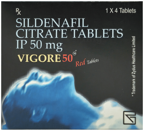 Vigore 50 Red Tablet image