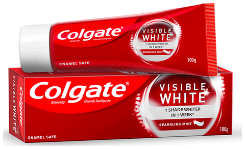 Colgate visible white deals price