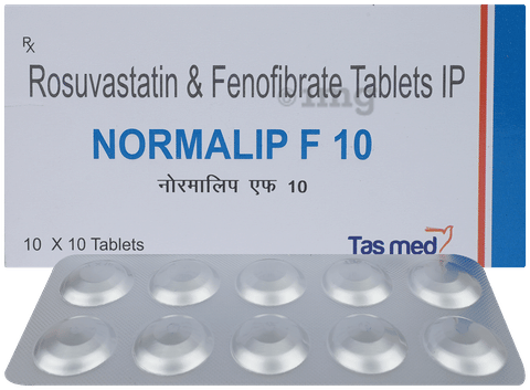 Normalip F 10 Tablet image