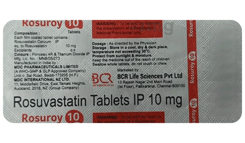 Rosuroy 10 Tablet image Rosuroy 10 Tablet image