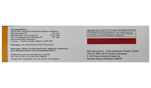 Nizatel Beta 25 Tablet ER image