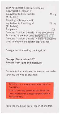 Rosuless-C 20 Capsule image Rosuless-C 20 Capsule image