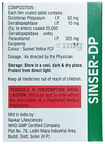 Sinser-DP Tablet