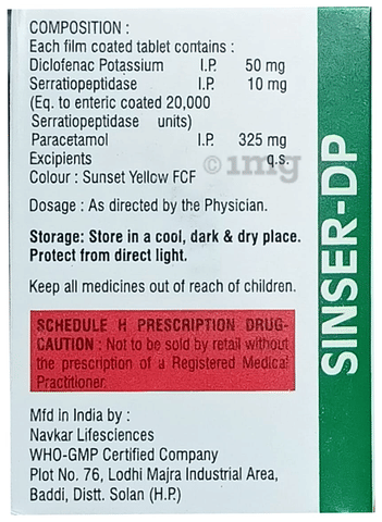 Sinser-DP Tablet image