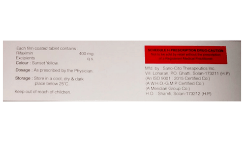 Lirifax 400 Tablet image