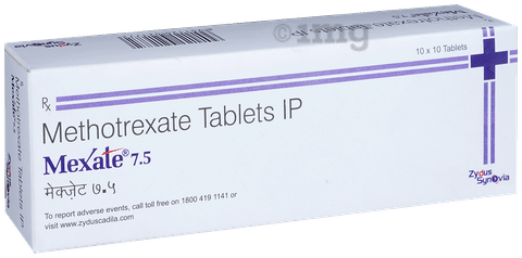 MEXate 7.5 Tablet image