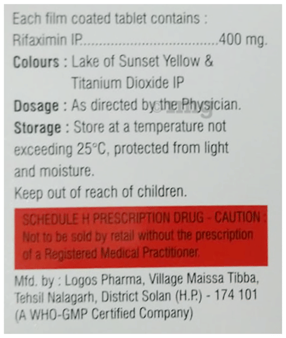 Rifachlor 400 Tablet image Rifachlor 400 Tablet image