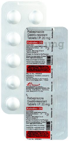 Rabidoc 20 Tablet image