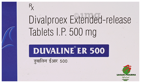 Duvaline ER 500 Tablet image Duvaline ER 500 Tablet image