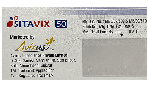 Sitavix 50 Tablet image