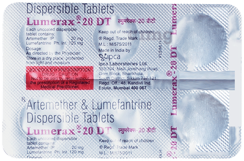 Lumerax 20mg/120mg Tablet