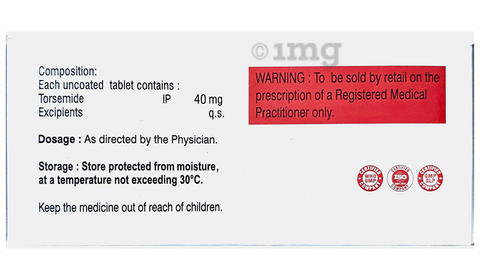 Torsalive 40 Tablet image