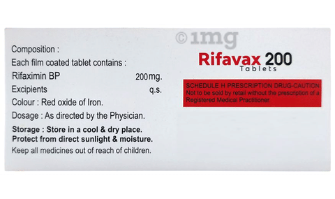 Rifavax 200mg Tablet image Rifavax 200mg Tablet image