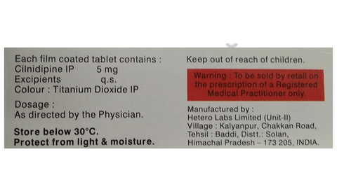 Dilnip 5 Tablet image
