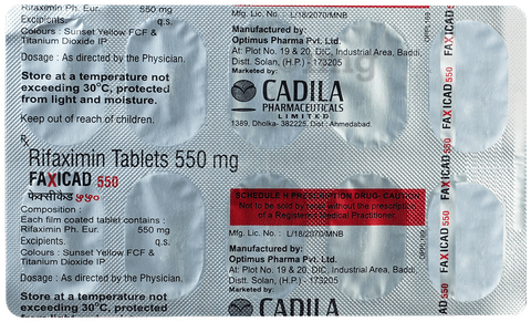 Faxicad 550 Tablet image