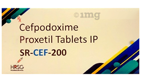 SR-Cef 200 Tablet image