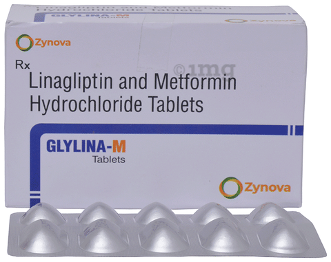 Glylina-M 500 Tablet image