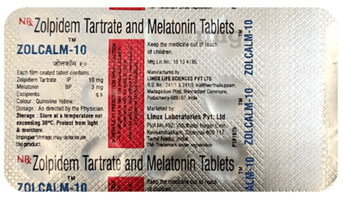 Zolcalm 10 Tablet image Zolcalm 10 Tablet image