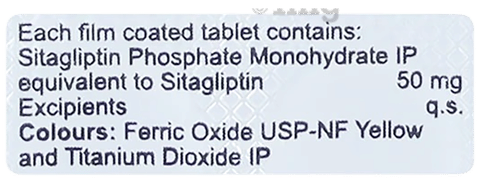 Sitaglip 50mg Tablet image Sitaglip 50mg Tablet image