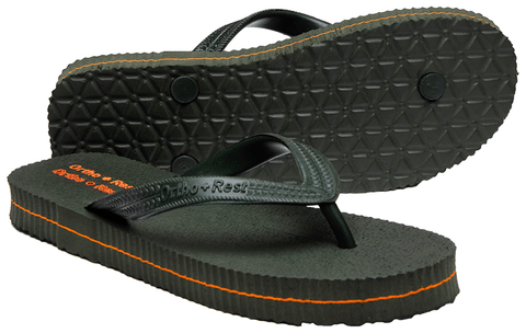 Ortho Rest Unisex Hawaii Chappal Orthopedic Comfort Bathroom Rubber Flip Flops Green 4