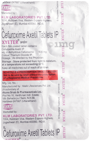 Xyeter 500mg Tablet image
