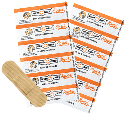 Medigrip Stretch Flexible Fabric Band Aid (100 Each): Buy combo
