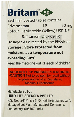 Britam 50 Tablet image