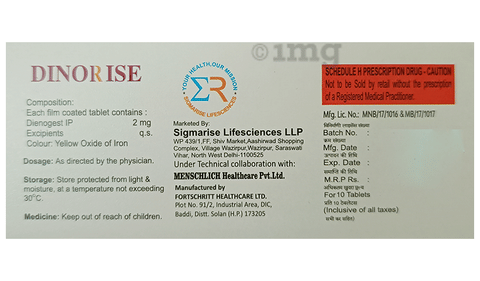 Dinorise Tablet image