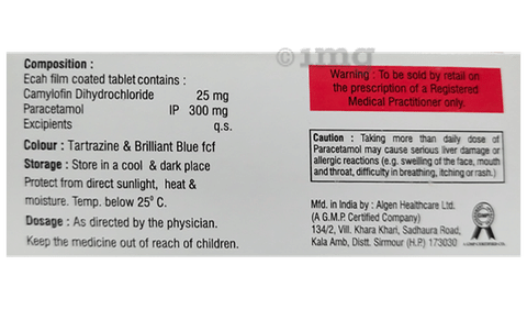 Camypan Tablet image