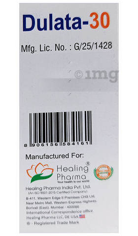 Dulata 30mg Tablet image