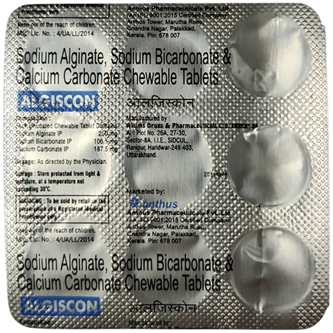 Algiscon Chewable Tablet