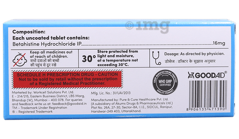 Goodvert 16 Tablet image