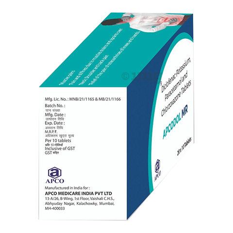 Apcodol MR Tablet image Apcodol MR Tablet image