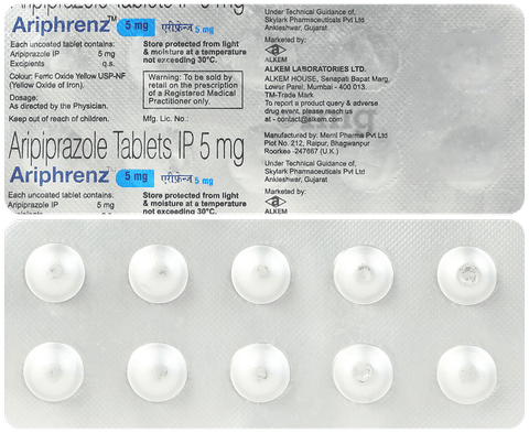 Ariphrenz 5mg Tablet
