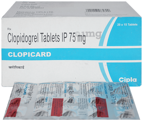 Clopicard  75mg Tablet image