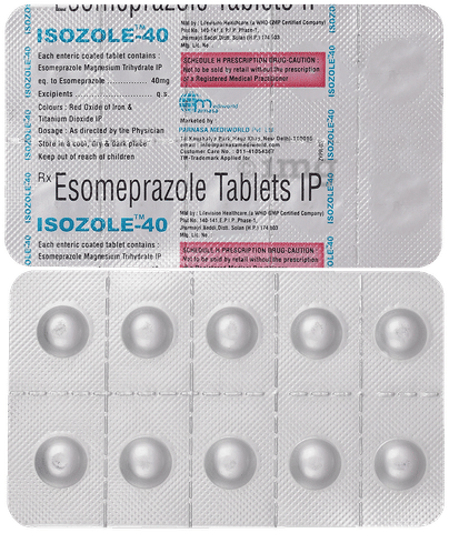 Isozole 40 Tablet image