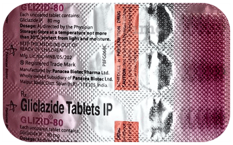 Glizid 80 Tablet