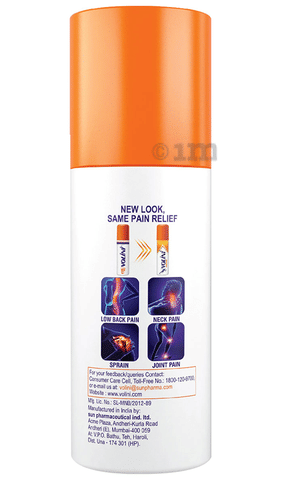 Volini Spray for Sprain, Muscle and Joint Pain Relief | Quick Action | Long-Lasting Relief | Bone, Joint & Muscle Care image
