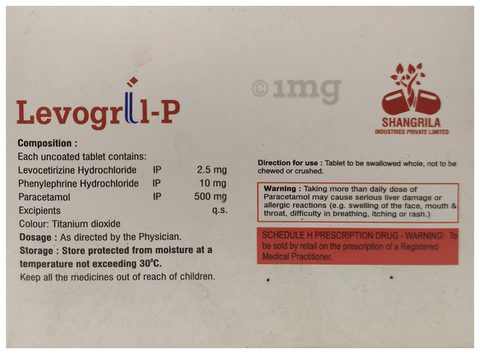 Levogril-P Tablet image