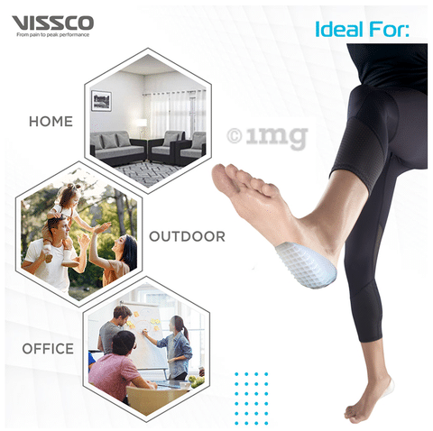 Visco clearance heel inserts