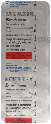 Bilaset 20mg Tablet image Bilaset 20mg Tablet image