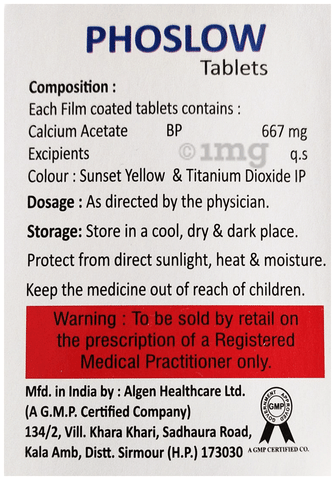 Phoslow Tablet image