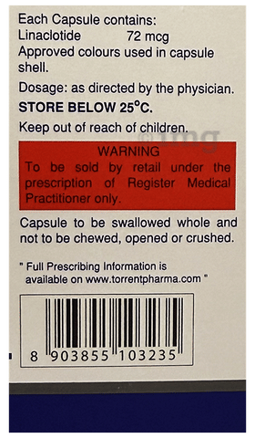 Lintide 72 Capsule image