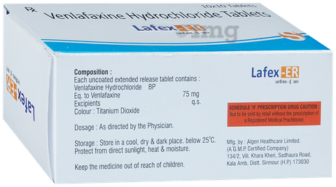Lafex 75mg Tablet ER image