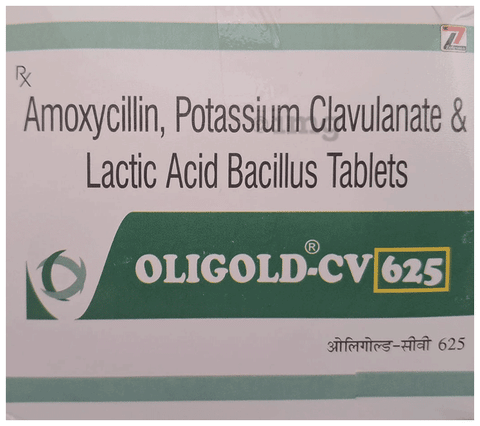 Oligold-CV 625 Tablet image