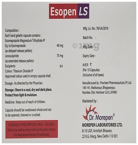 Esopen LS Capsule ER