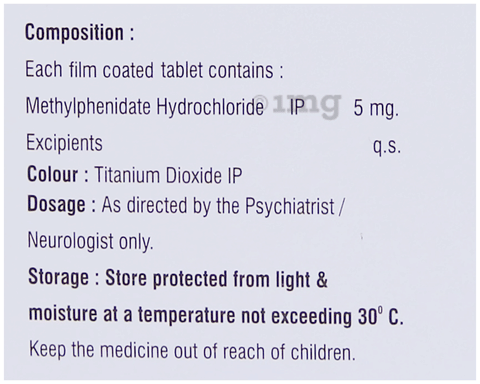 Methmild 5 Tablet image