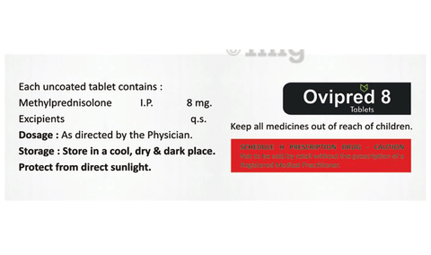 Ovipred 8 Tablet image