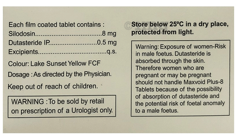 Maxvoid Plus 8 Tablet image